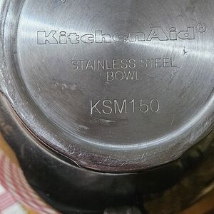 KitchenAid Stainless Steel Mixing Bowl (KSM150) - Silver